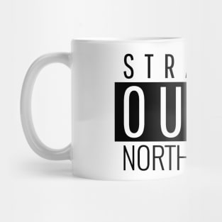 Straight Outta North London UK United Kingdom England Design Mug